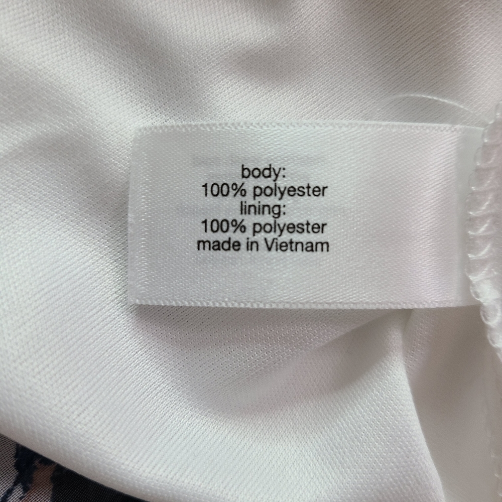 LANE BRYANT Size 18 White Floral Feminine Pleated Flutter Short Sleeve Dress NWT - Picture 8 of 11